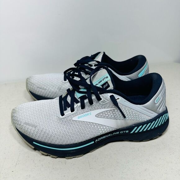 Brooks Adrenaline GTS 22 Low Grey/Peacoat 9,5B - Picture 4 of 8